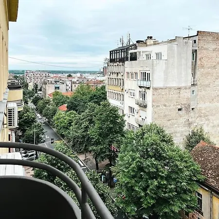 Ferienwohnung Terrace Charm 25 Belgrad Exterior foto
